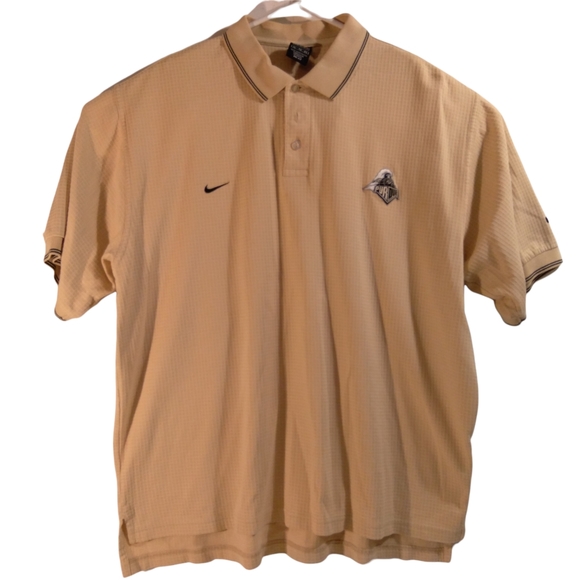Purdue Boilermakers Nike Drifit Polo 